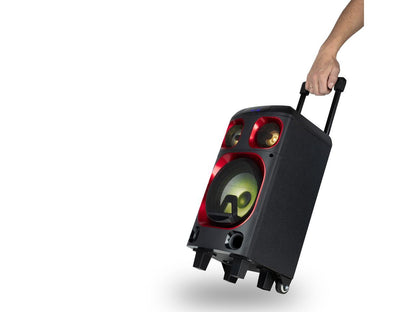 NGS 120W Portable Wireless BT Speaker with 8" Woofer, Microphone & RGB Lights - Wild Ska Zero