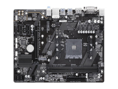GIGABYTE GA-A320M-H AM4 AMD A320 SATA 6Gb/s USB 3.1 HDMI Micro ATX AMD Motherboard