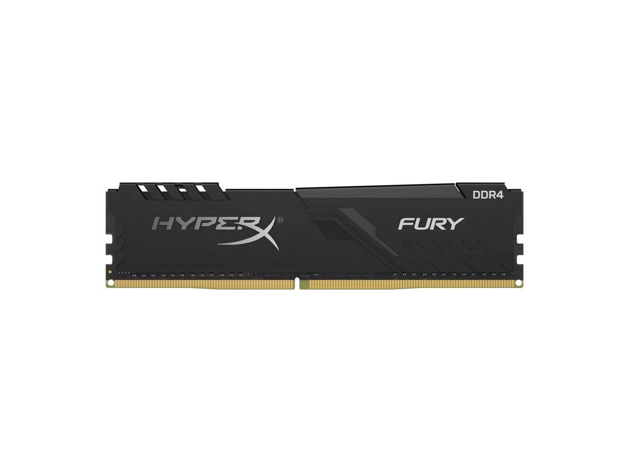 HyperX FURY - DDR4 - 32 GB - DIMM 288-pin - 2400 MHz / PC4-19200 - CL15 - 1.2 V - unbuffered - non-ECC - black