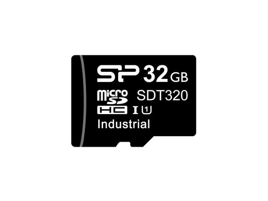 32GB Silicon Power SDT320 Industrial microSDHC UHS-I Memory Card -25-85u2103 3D TLC Flash