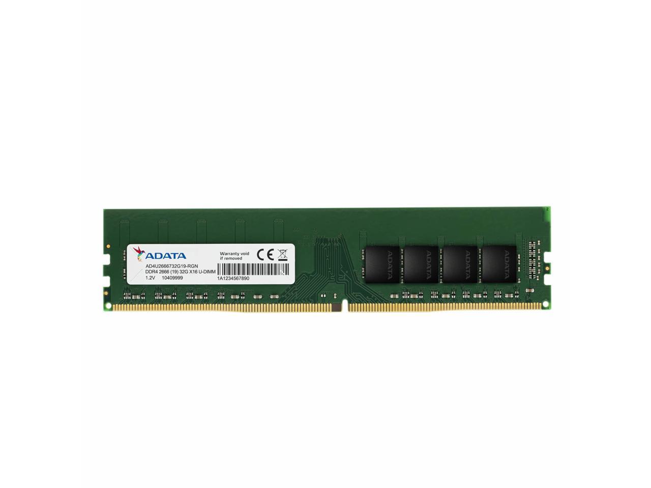4GB AData DDR4 2666MHz PC4-21300 CL19 Desktop Memory 288 Pins