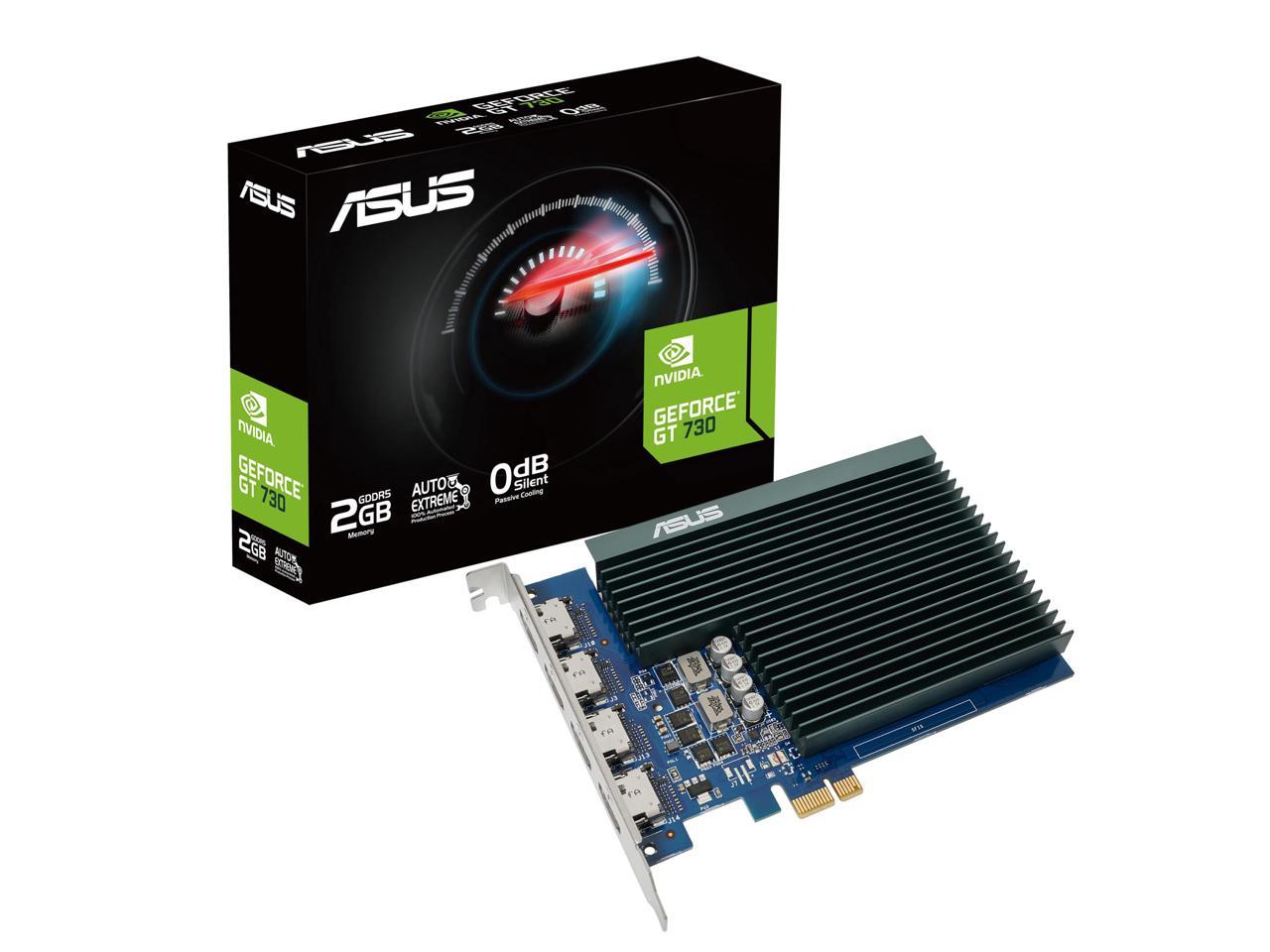ASUS GT730-4H-SL-2GD5 NVIDIA GeForce GT 730 2 GB GDDR5 Graphics Card