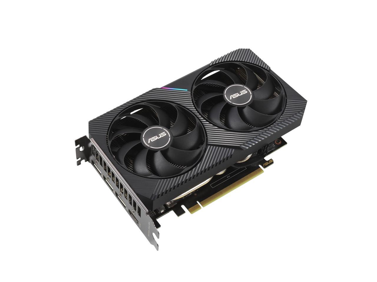 Asus Dual GeForce RTX 3060 V2 OC Edition NVIDIA 12GB GDDR6 Graphics Card