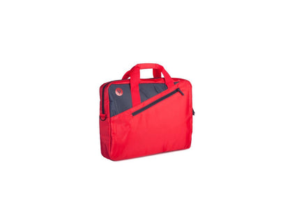 NGS Ginger Red - 15.6" Laptop bag with external pocket - Monray Ginger - Red