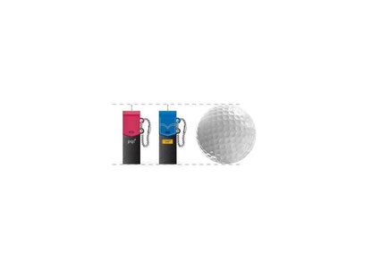 64GB PQI Connect 301 OTG USB Flash Drive - USB3.0 Red Edition