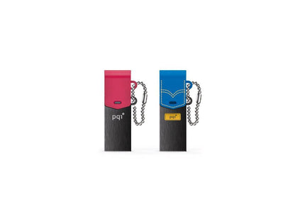 64GB PQI Connect 301 OTG USB Flash Drive - USB3.0 Red Edition