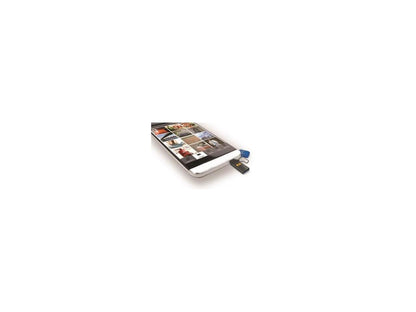 64GB PQI Connect 301 OTG USB Flash Drive - USB3.0 Red Edition