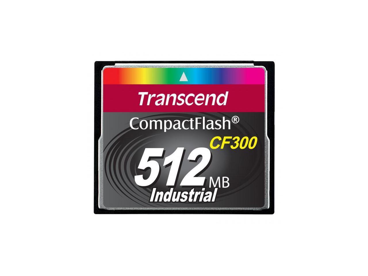 Transcend CF300 512 MB CompactFlash (CF) Card