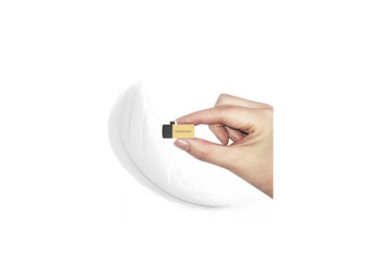 64GB Transcend Jetflash 380S OTG USB2.0 Flash Drive - Silver Edition