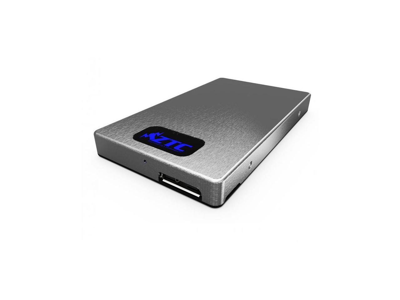 ZTC Sky Board mSATA to USB3.0 SSD Enclosure Adapter Case - Model ZTC-EN002 - Silver