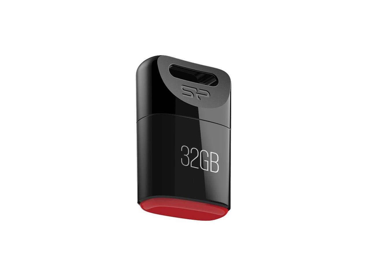 Silicon Power Touch T06 32GB USB 2.0 Flash Drive Black