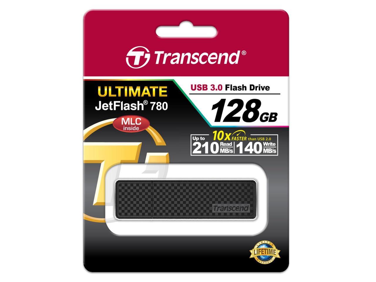 Transcend 128GB JetFlash 780 Ultra-fast USB3.0 Flash Drive (up to 210MB/sec) Model TS128GJF780