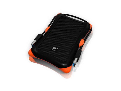 Silicon Power SP000HSPHDA30S3K 2.5" Black / White SATA USB 3.0 HDD Accessory