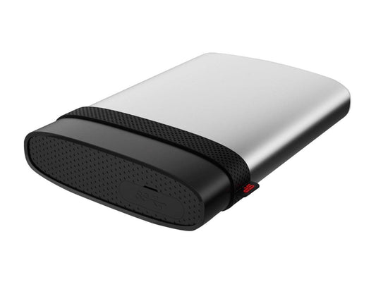 2TB Silicon Power Armor A85 Silver USB3.0 Rugged Portable Hard Drive