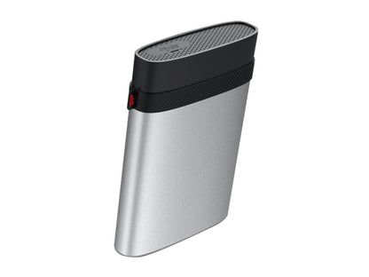 Silicon Power 1TB Armor A85 IP68 Waterproof and Shockproof Portable Hard Drive USB 3.0 Model SP010TBPHDA85S3S Silver
