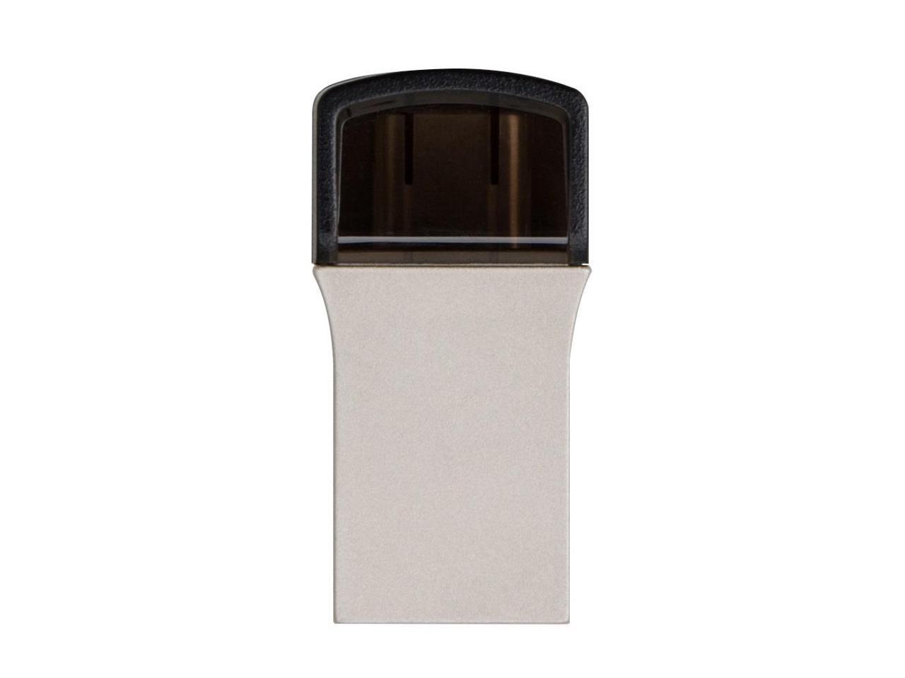 64GB Transcend JetFlash 890S OTG Flash Drive with USB3.1 and USB Type-C Connectors