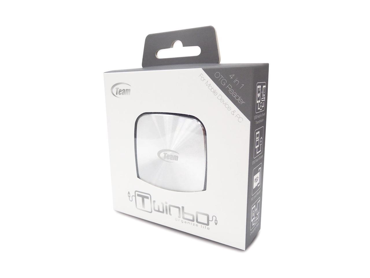 Team Twinbo 4-in-1 OTG Reader and Storage Device