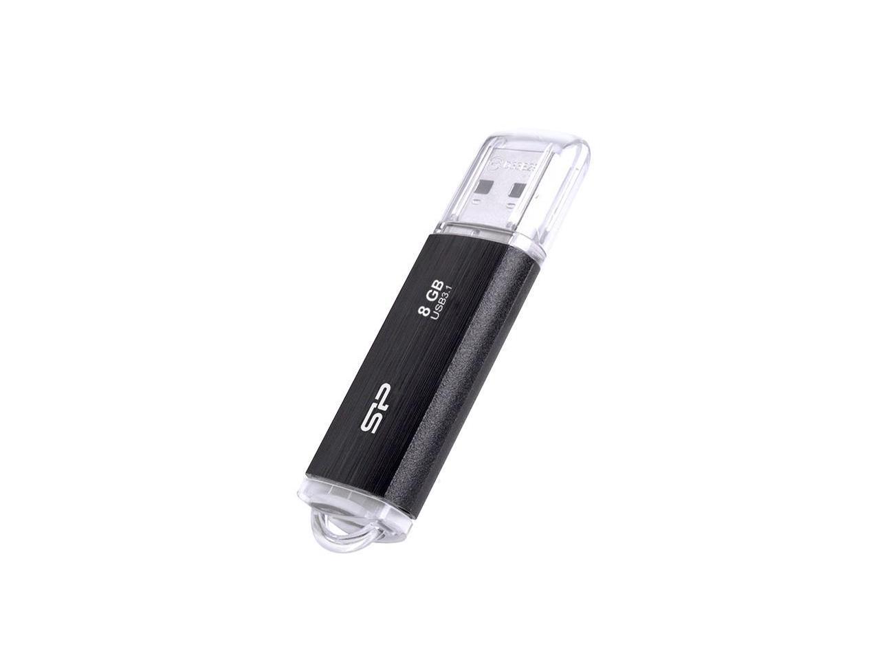 8GB Silicon Power Blaze B02 USB3.1 Flash Drive Black