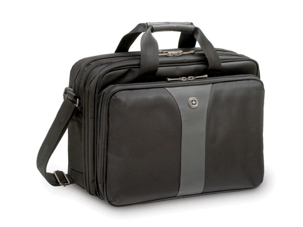 Wenger Black Legacy 16" Double Laptop Case Model 600648