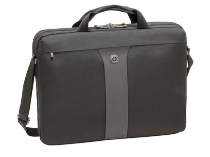Wenger Black/Gray Legacy Double Computer Case Model 600654