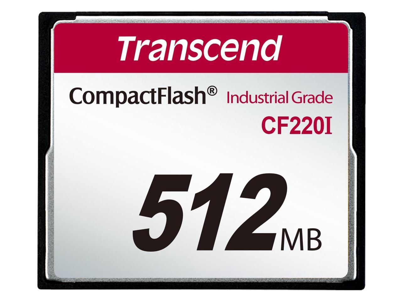 Transcend Industrial CF220I 512 MB CompactFlash