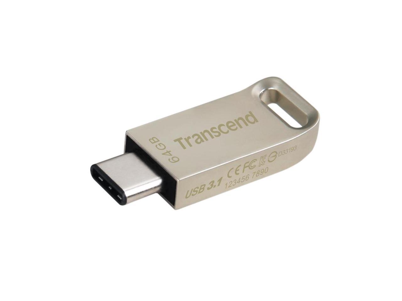 Transcend JetFlash 850 64GB USB 3.1 Flash Drive Model TS64GJF850S
