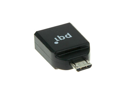 PQI Connect 204 Black Micro USB OTG Storage Adapter for Android Devices