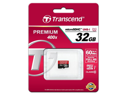 Transcend 32GB Flash Card Model TS32GUSDCU1