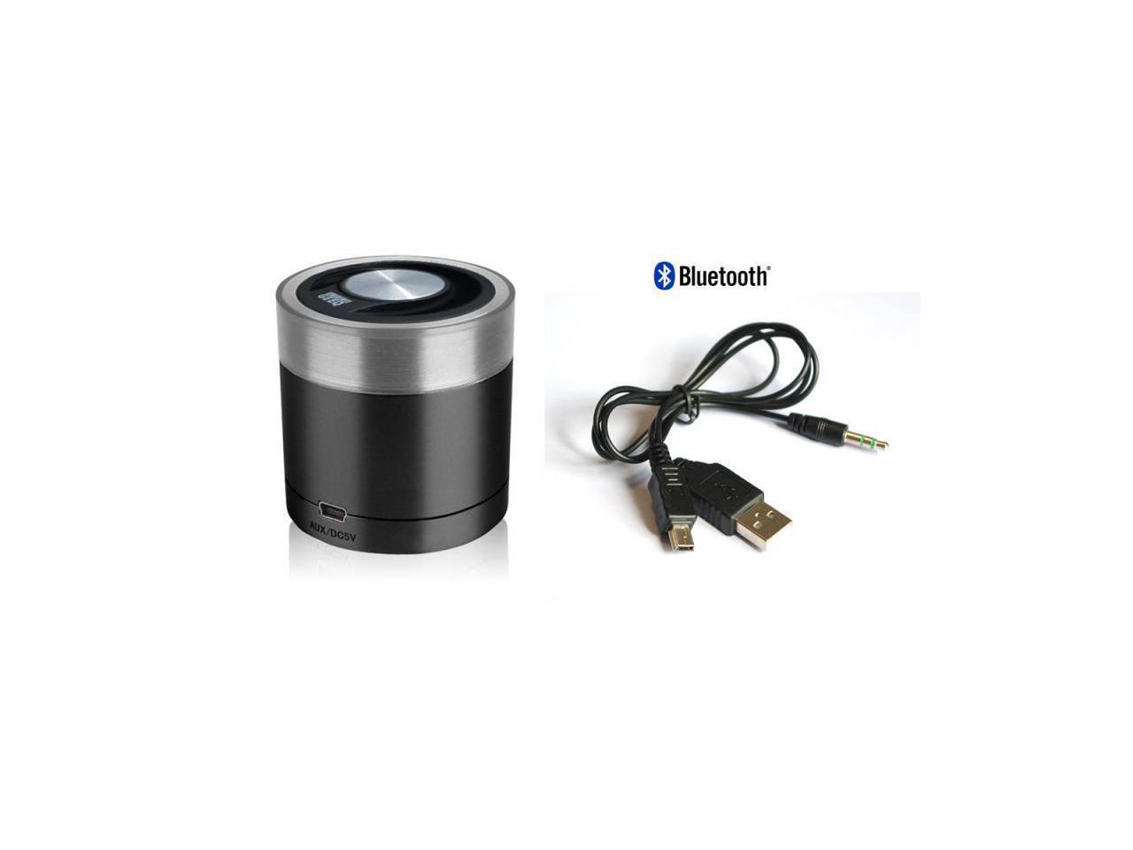 GEEQ Pulsar Wireless Bluetooth Speaker. Powerful Portable Sound System for Smartphones Tablets and Laptops. Model GQ015-BTS