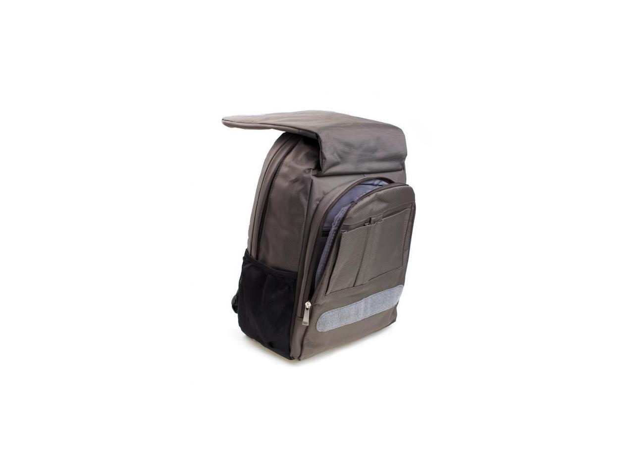 GEEQ Desert Laptop Backpack - up to 15.4 inch - Khaki colour with black trim Model Geeq-Des-LB8868