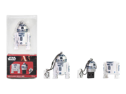 Tribe 16GB Star Wars R2 D2 2.0 Flash Drive Memory Model FD007507A