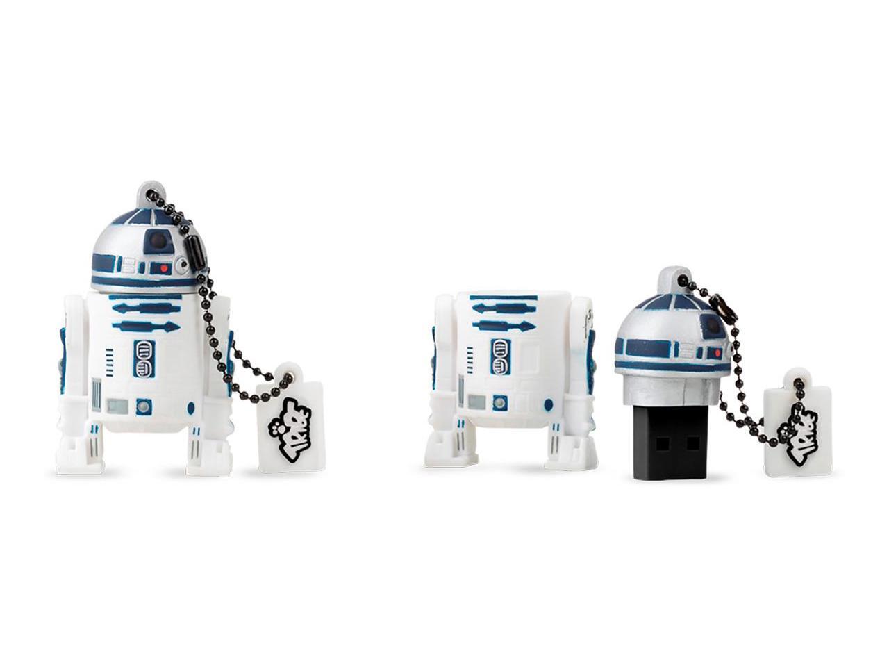 Tribe 16GB Star Wars R2 D2 2.0 Flash Drive Memory Model FD007507A