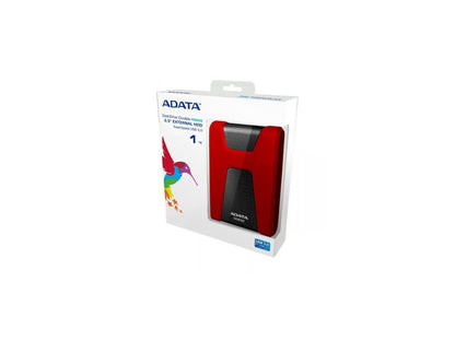 ADATA Durable Series HD650: 2TB Black External USB 3.1 Portable Hard Drive Gaming Console Compatible
