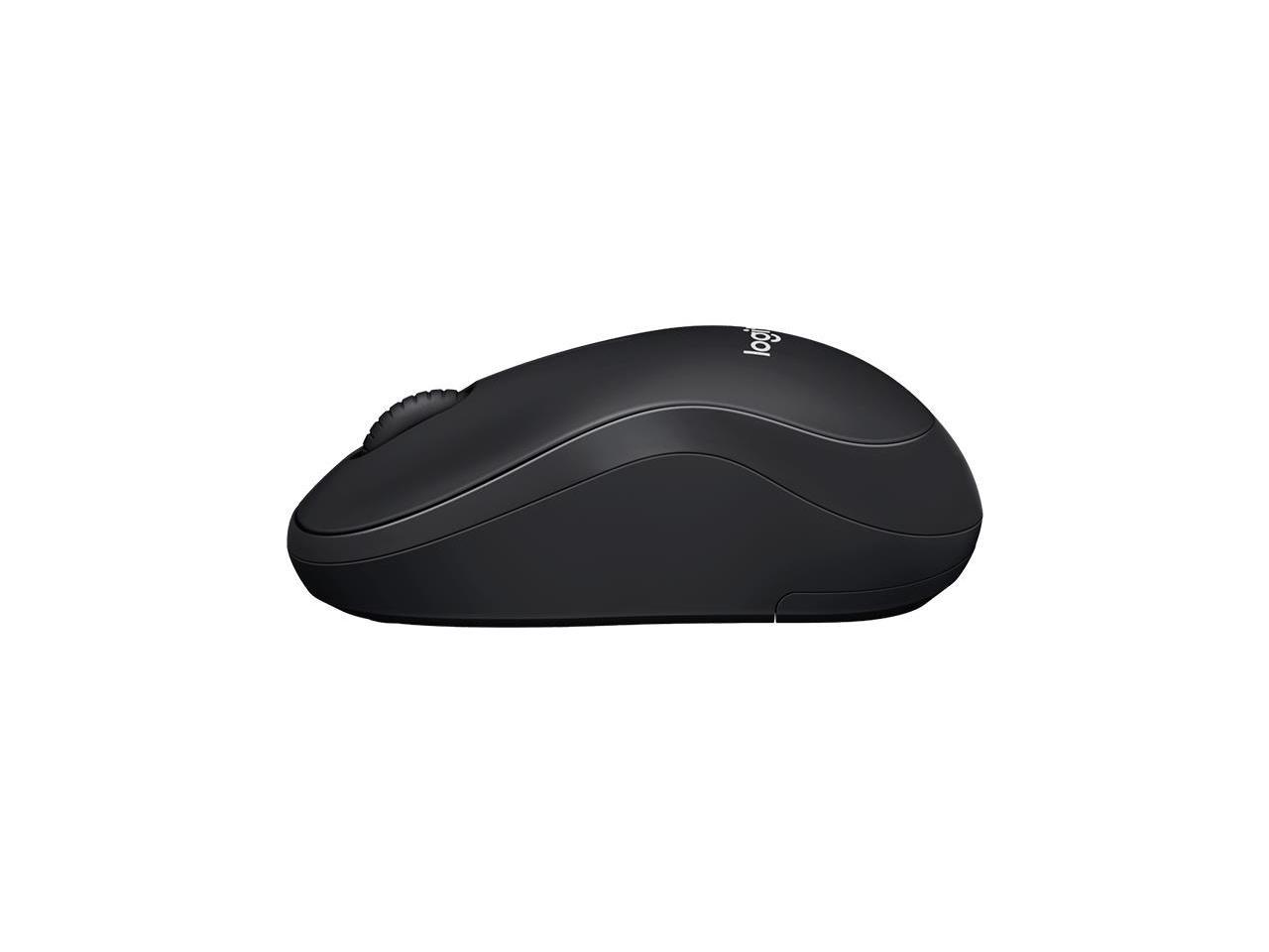 Logitech B220 Silent - Mouse - optical - 3 buttons - wireless - 2.4 GHz - USB wireless receiver