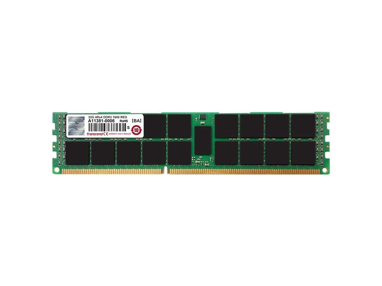 Transcend DDR3-1600 Registered DIMM