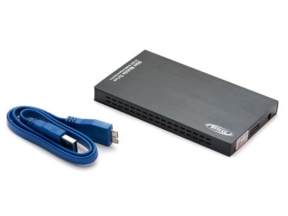 NEON SATA II SATA III 2.5" Hard Drive and SSD Black Aluminium Enclosure Model HD3-S3U3