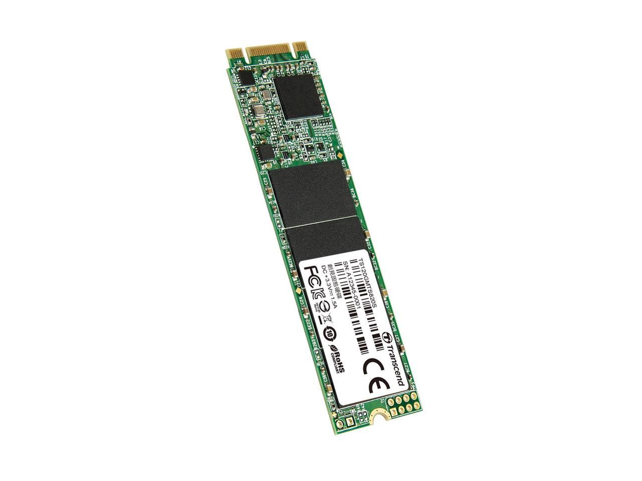 Transcend MTS820 120GB M.2 SATA-III SSD (TS120GMTS820S)