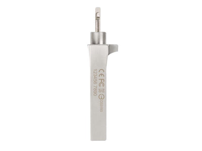 Transcend TS128GJDG500S 128Gb Jetdrive Go 500 Lightning/USB 3.1 Flash Drive, Silver Plating