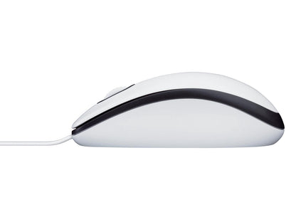 Logitech M100 USB Wired Optical Mouse - White