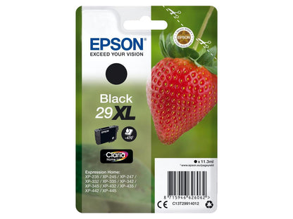BLACK 29XL CLARIA HOME INK