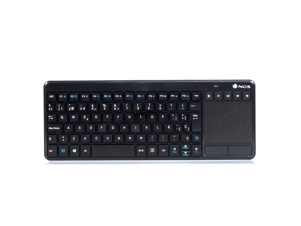 NGS Wireless TV Keyboard & Touchpad - French Layout - TVWarrior