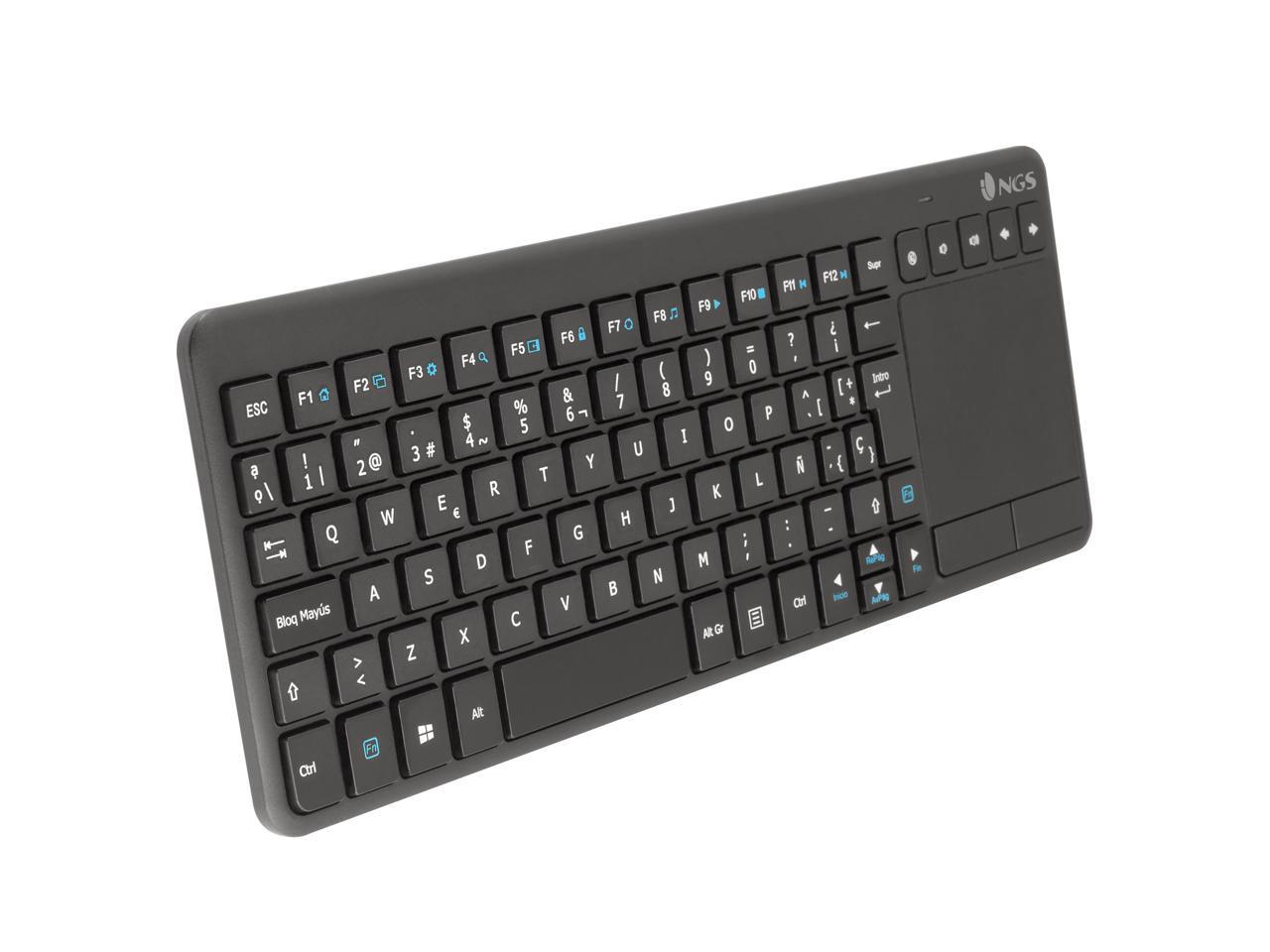 NGS Wireless TV Keyboard & Touchpad - French Layout - TVWarrior