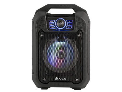 NGS Roller Tin 20W Bluetooth Speaker with FM Radio, USB Port, Aux Input and MicroSD Slot