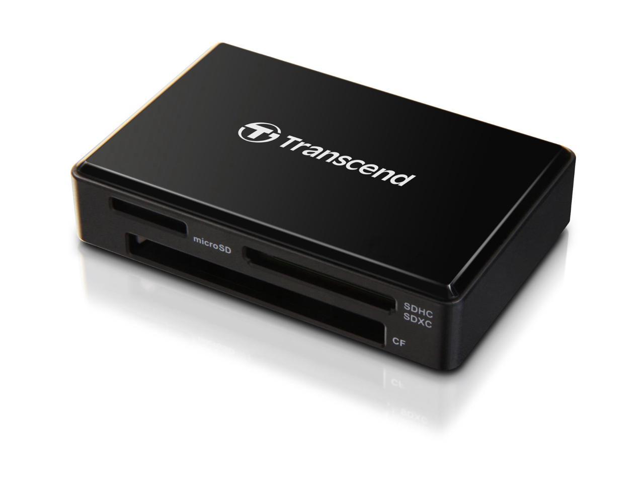 Transcend RDF8 USB3.1 Gen 1 All-In-One Multi Card Reader Black