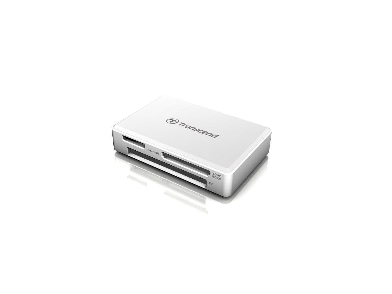 Transcend RDF8 USB3.1 All-In-One Multi Card Reader White