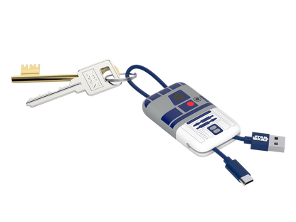 Star Wars TLJ R2D2 KeyLine Micro USB Cable 22cm