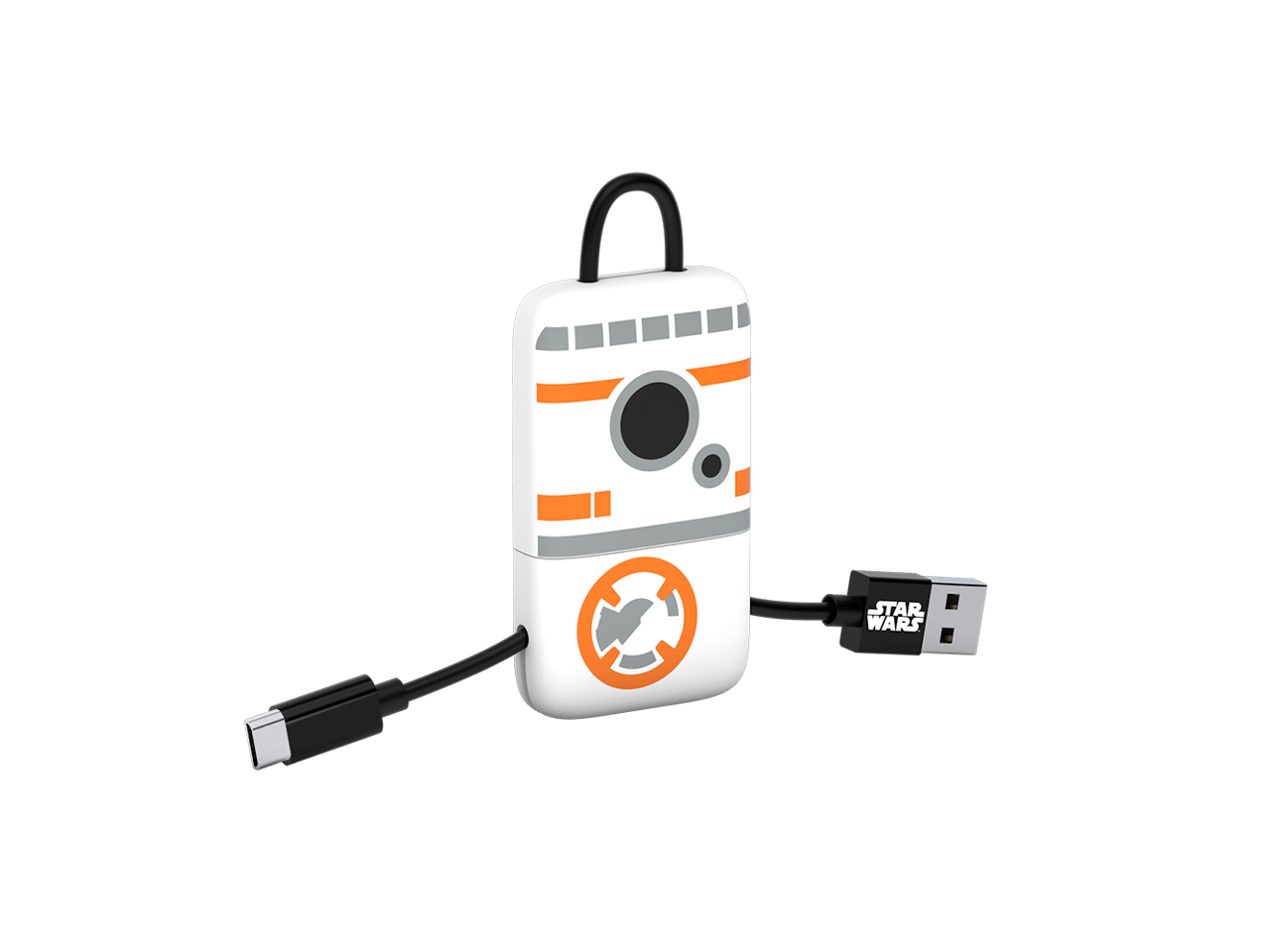 Star Wars TLJ BB-8 KeyLine Micro USB Cable 22cm