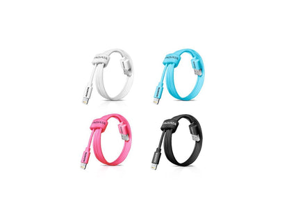 A-Data AMFIPL-100CM-CBL Adata Apple Lightning Cable Blue Plasitc Color Box 100Cm