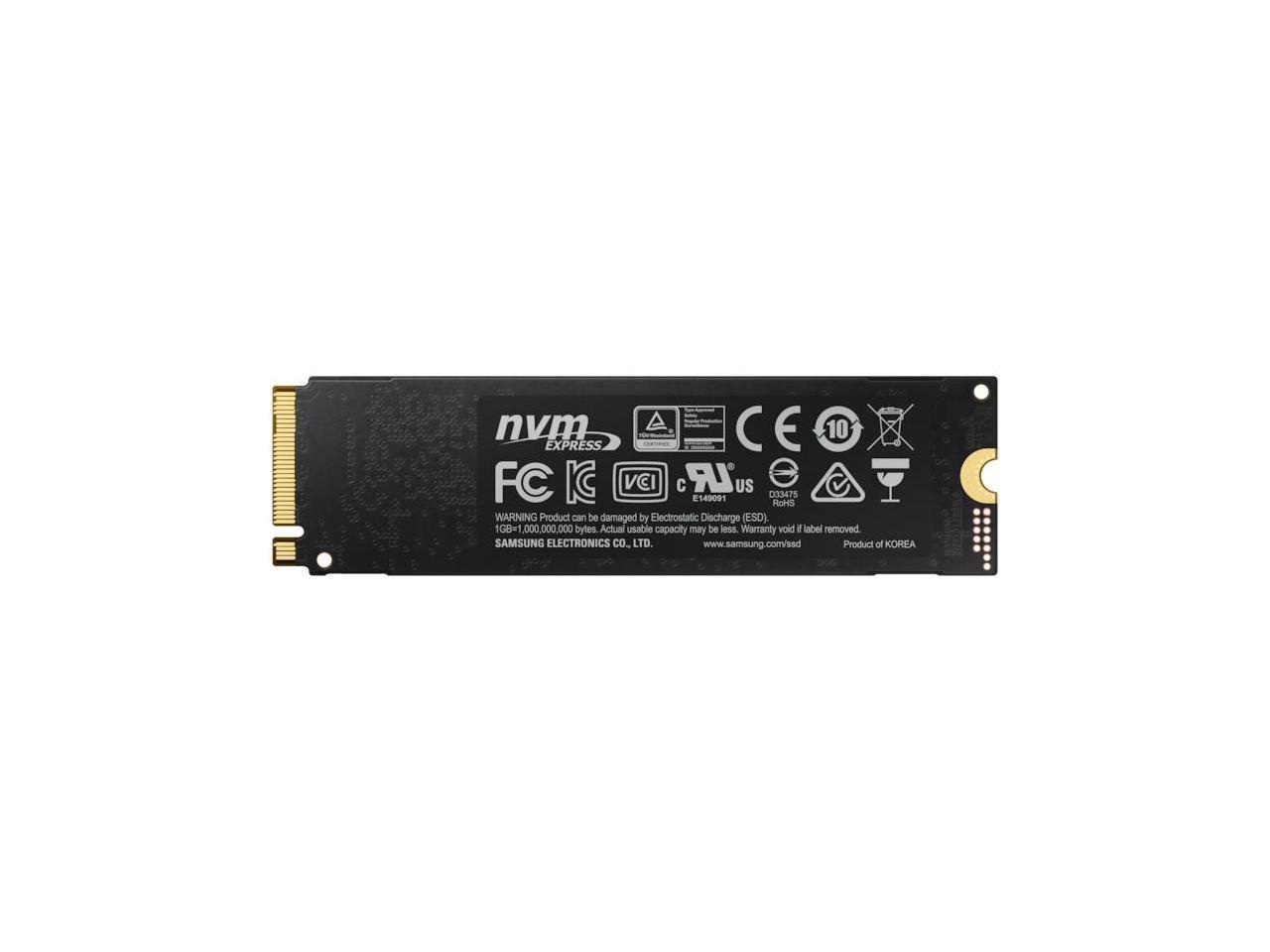 500GB Samsung 970 EVO Plus M.2 Internal Solid State Drive