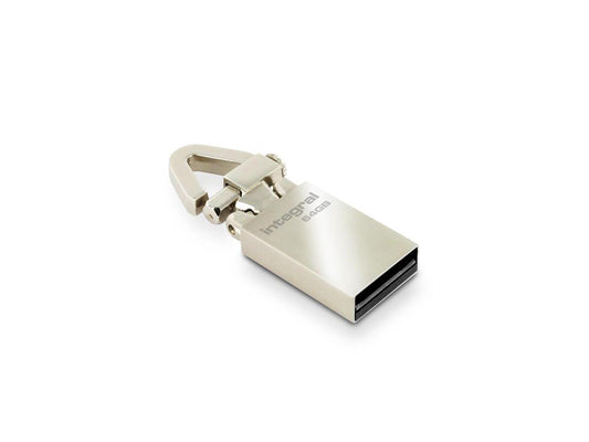 64GB Integral Tag Metal USB 2.0 Flash Drive